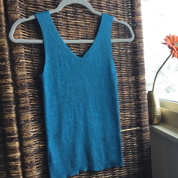 Pretty Blue Knit Top - Picture 5 of 6
